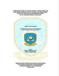 GAMBARAN PENGETAHUAN IBU RUMAH TANGGA SEBELUM DAN SESUDAH PENYULUHAN TENTANG KEJADIAN DIARE DI RW I KELURAHAN TANJUNGPINANG BARAT KOTA TANJUNGPINANG TAHUN 2016