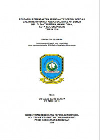 PENGARUH PEMANFAATAN ARANG AKTIF SERBUK GERGAJI DALAM MENURUNKAN ANGKA SALINITAS AIR SUMUR GALI DI PANTAI IMPIAN GANG LOKAN KOTA TANJUNGPINANG TAHUN 2016