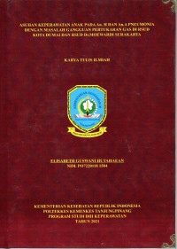 ASUHAN KEPERAWATAN ANAK PADA An.H DAN An.A PNEUMONIA DENGAN MASALAH GANGGUAN PERTUKARAN GAS DI RSUD KOTA DUMAI DAN RSUD Dr.MOEWARDI SURAKARTA