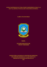 ASUHAN KEPERAWATAN PADA PASIEN SKIZOFRENIA PADA Ny.A DAN Tn.A DENGAN MASALAH UTAMA ISOLASI SOSIAL